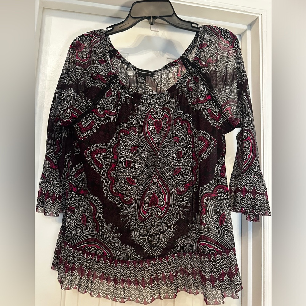 Sheer Womens Top